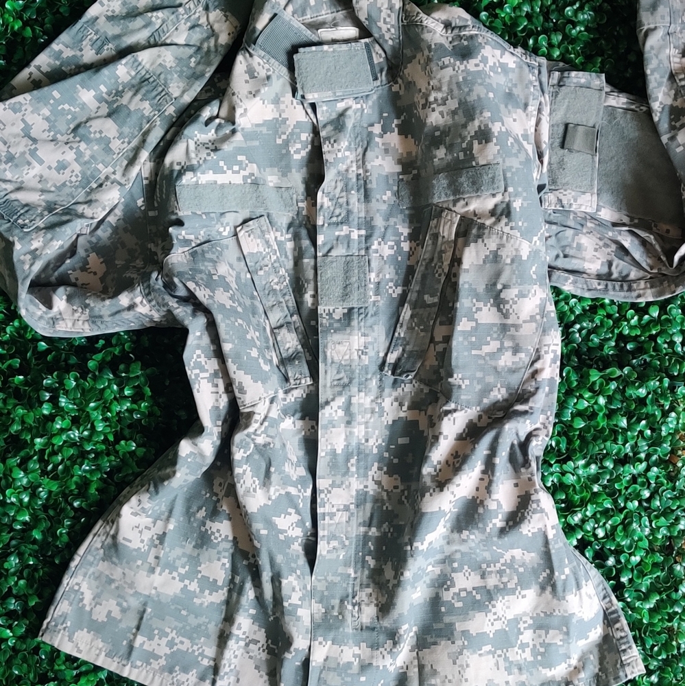 Military zip up jacket